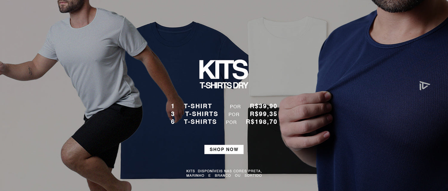 Kits Dryfit — Leve Mais, Pague Menos