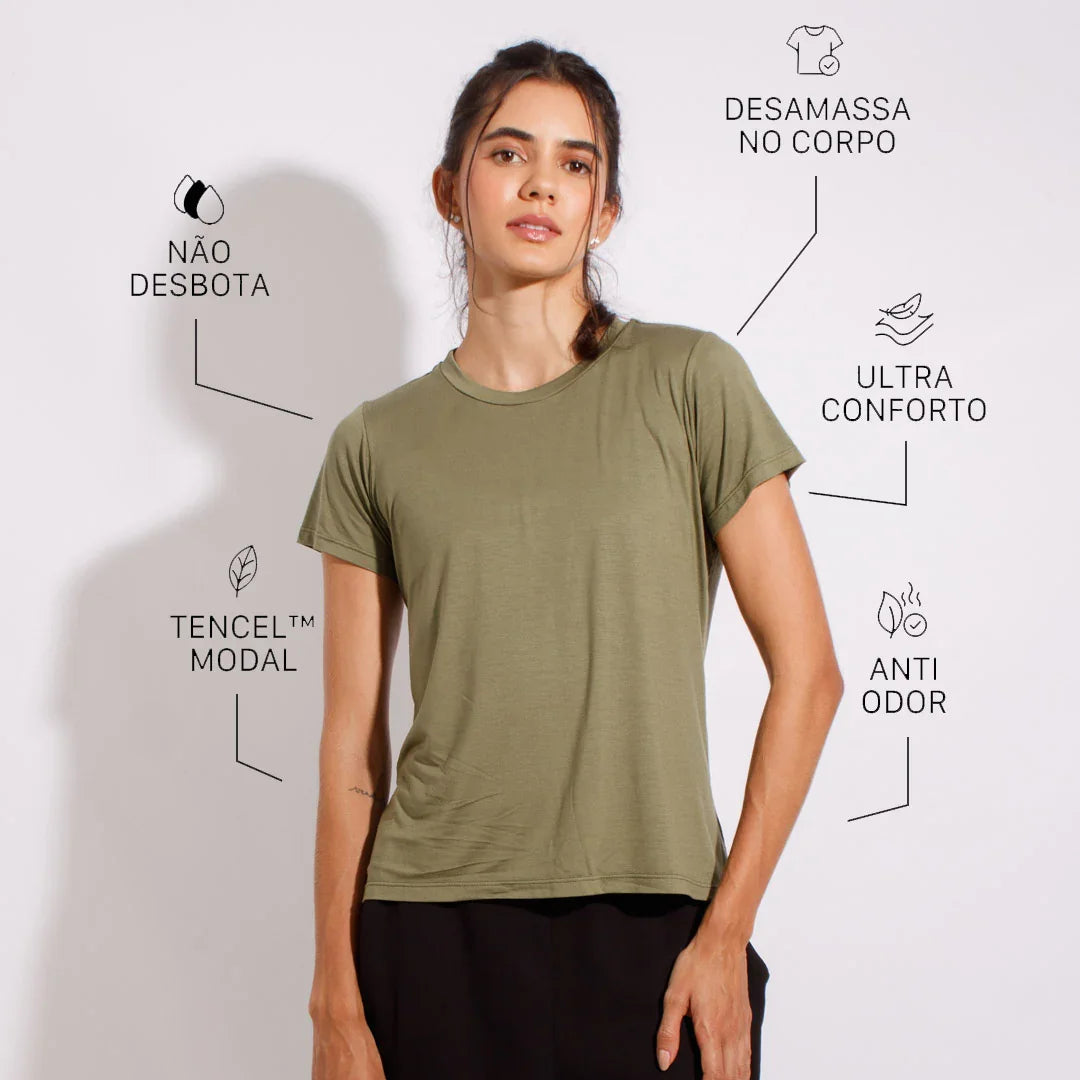 T-Shirt Tecnológica Feminina! - Minha loja
